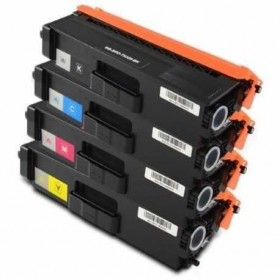 TN-326 Pack de 4 Toners compatible brother  (Noir, Cyan, Magenta, Jaune)