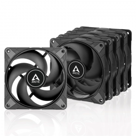 Ventilateurs ARTIC P12 noir pack de 5