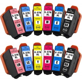 Cartouche d'encre 378XL / T3791 Pack 6 cartouches en XL
