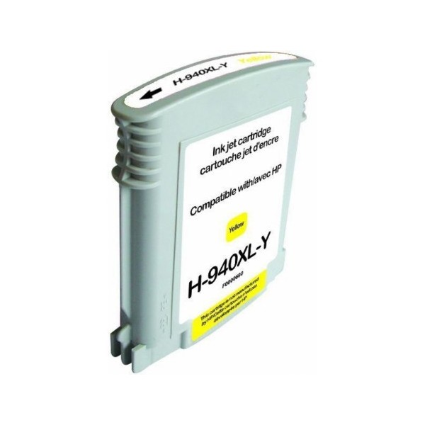 HP940  XL  Jaune Cartouche Remanufacturée Grande Capacité  UPRINT