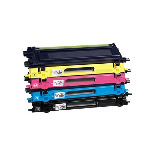 PACK 4 toners BROTHER TN135 /TN130- BK/C/M/Y