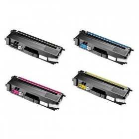 TN-325 Pack 4 Toners Compatible Brother (1 x noir,1 x Cyan,1 x Magenta,1 x Jaune)