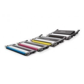 CLT-P406C / CLP-360 Pack Promo Cartouche de Toner Remanufacturée Samsung (1x Noir,1x Cyan,1x Magenta,1x Jaune) 4 unités