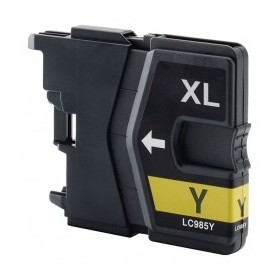 LC985   Jaune  Cartouche Compatible Brother Premium