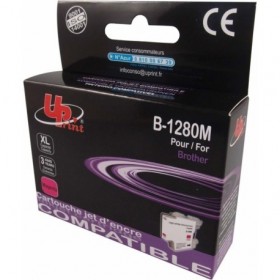 LC1280XL / LC1240 / LC1220 Magenta  Cartouche Brorther  Compatible Premium UPRINT