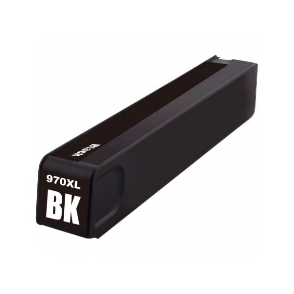 compatible HP 970XL BK Noir - 9200 pages-Haute Capacité.