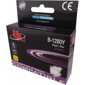 LC1280XL / LC1240 / LC1220  Jaune Cartouche Brother  Compatible Premium UPRINT