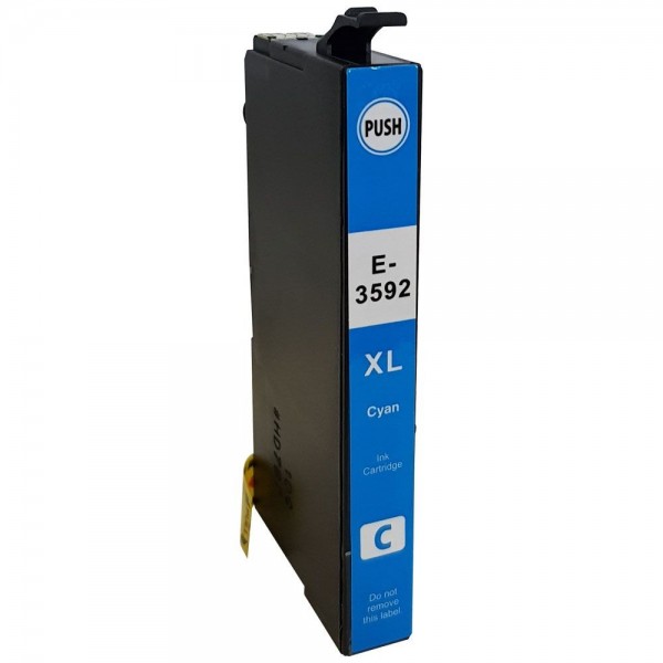 35XL / T3592 Cartouche générique équivalente au modèle Epson  Cadenas cyan