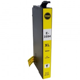 35XL / T3594  Cartouche générique équivalente au modèle Epson Cadenas jaune