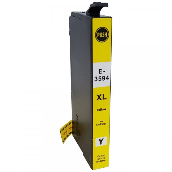 35XL / T3594  Cartouche générique équivalente au modèle Epson Cadenas jaune