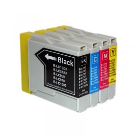 LC970 : Pack 4 Cartouche Compatible Brother 4 Couleurs