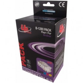 LC1280XL / LC1240 / LC1220  Pack   Cartouches Compatibles Brother   Premium UPRINT