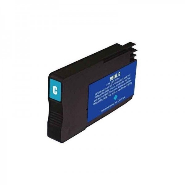 HP 951XL - CARTOUCHE D'ENCRE GENERIQUE COMPATIBLE CYAN HP951 XL