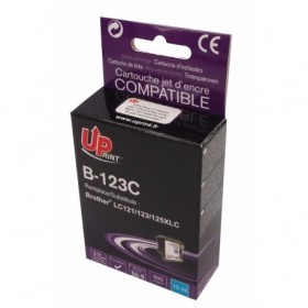 LC121/LC123  XL Cyan Cartouche  Brother Compatible Premium UPRINT