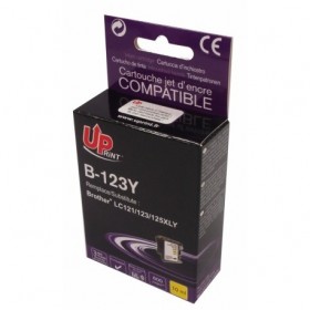 LC121/LC123 XL  Jaune  Cartouche  Brother Compatible  Premium UPRINT