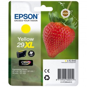 Cartouche d'encre EPSON T29 - Fraise jaune original T2994