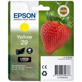 Cartouche d'encre Epson T29 jaune - 29 Fraise original