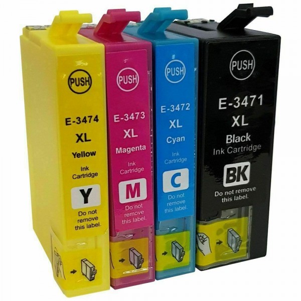 Pack Cartouches d'encre Compatible Epson 34XL T3476