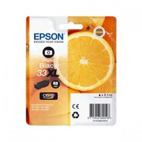 Cartouche encre Origine EPSON - Noir Photo - T3361 XL - C13T33614012