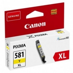 Cartouche encre Canon CLI-581 XL Jaune haute capacité