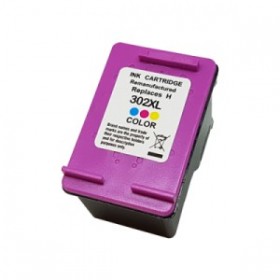HP 302XL Couleur Cartouche Remanufacturée Grande Capacité