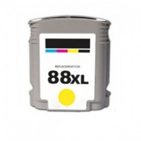 HP88 XL Jaune Cartouche Remanufacturée Grande Capacité UPRINT