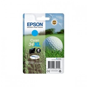 Cartouche Epson 34XL / T3472 cyan - Balle de Golf