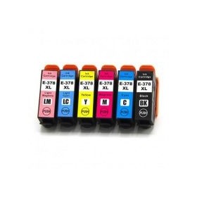 378 – Cartouches EPSON compatibles T3798 – 378XL Pack 6 cartouches en XL