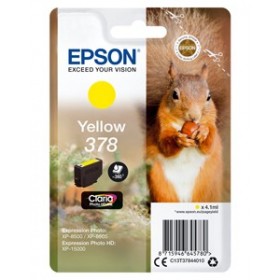 CARTOUCHE ORIGINE MARQUE Epson 378 Jaune