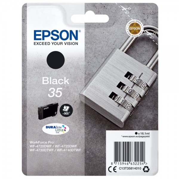 Epson 35 / T3581 Cartouche d'encre  Epson Cadenas   noire original